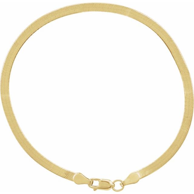 Stackable Flexible Herringbone Chain