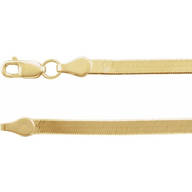 Stackable Flexible Herringbone Chain