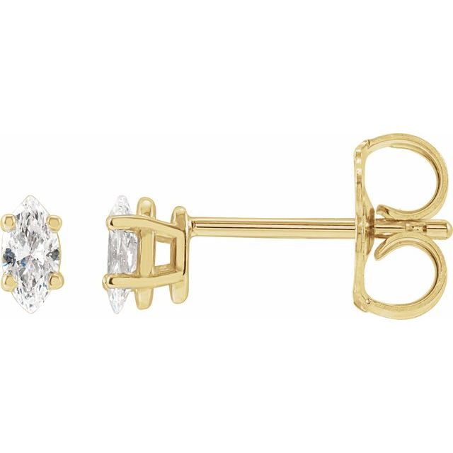 Marquise Stud Earrings