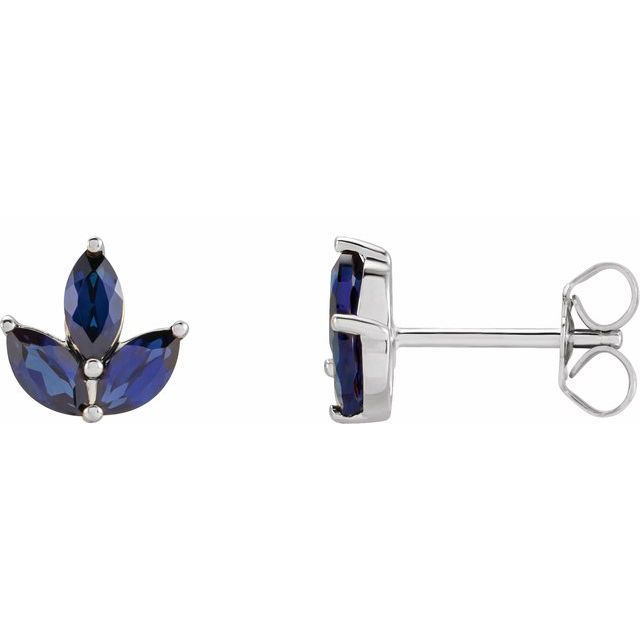 Marquise Cluster Earrings