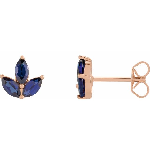 Marquise Cluster Earrings