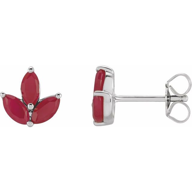 Marquise Cluster Earrings