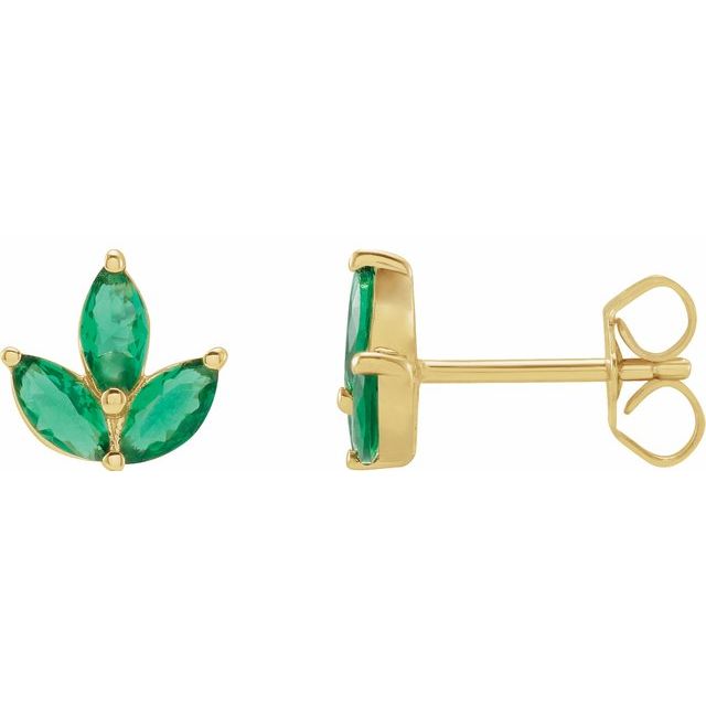 Marquise Cluster Earrings