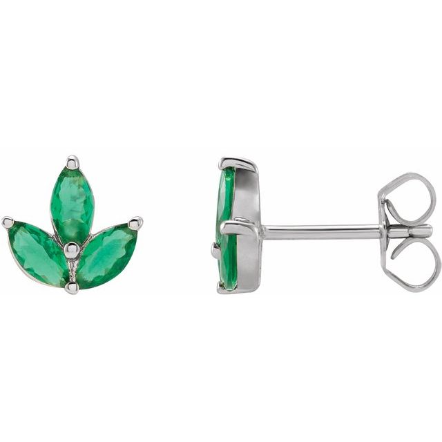 Marquise Cluster Earrings