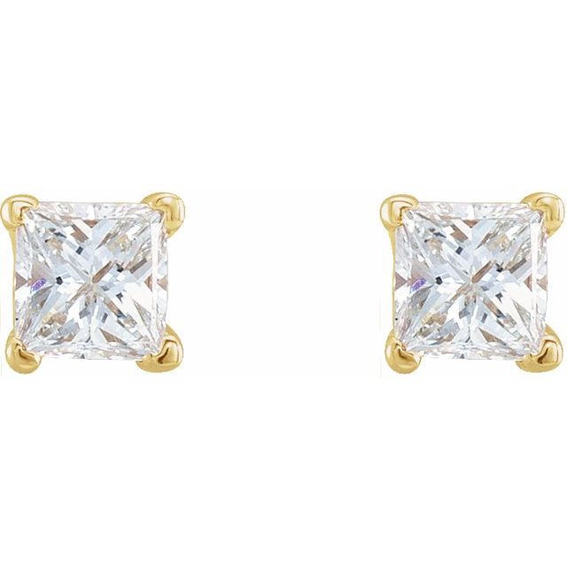 Diamond Stud Earrings
