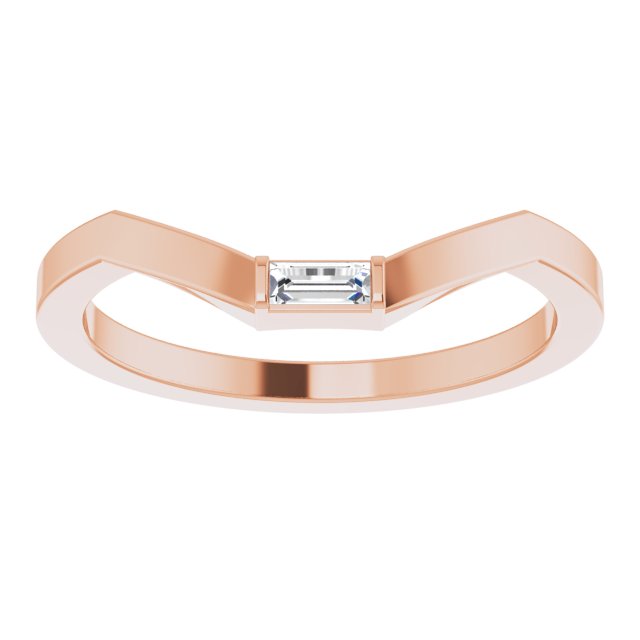 Natural Diamond Contour Band