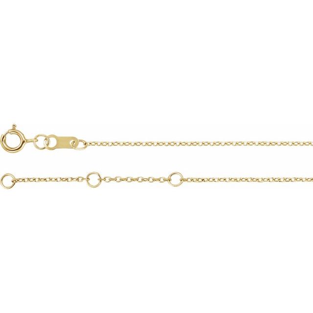 Bezel-Set Solitaire Bracelet