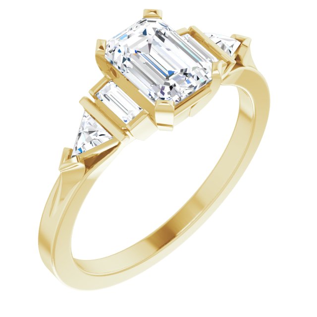 Diamond Accented Engagement Ring