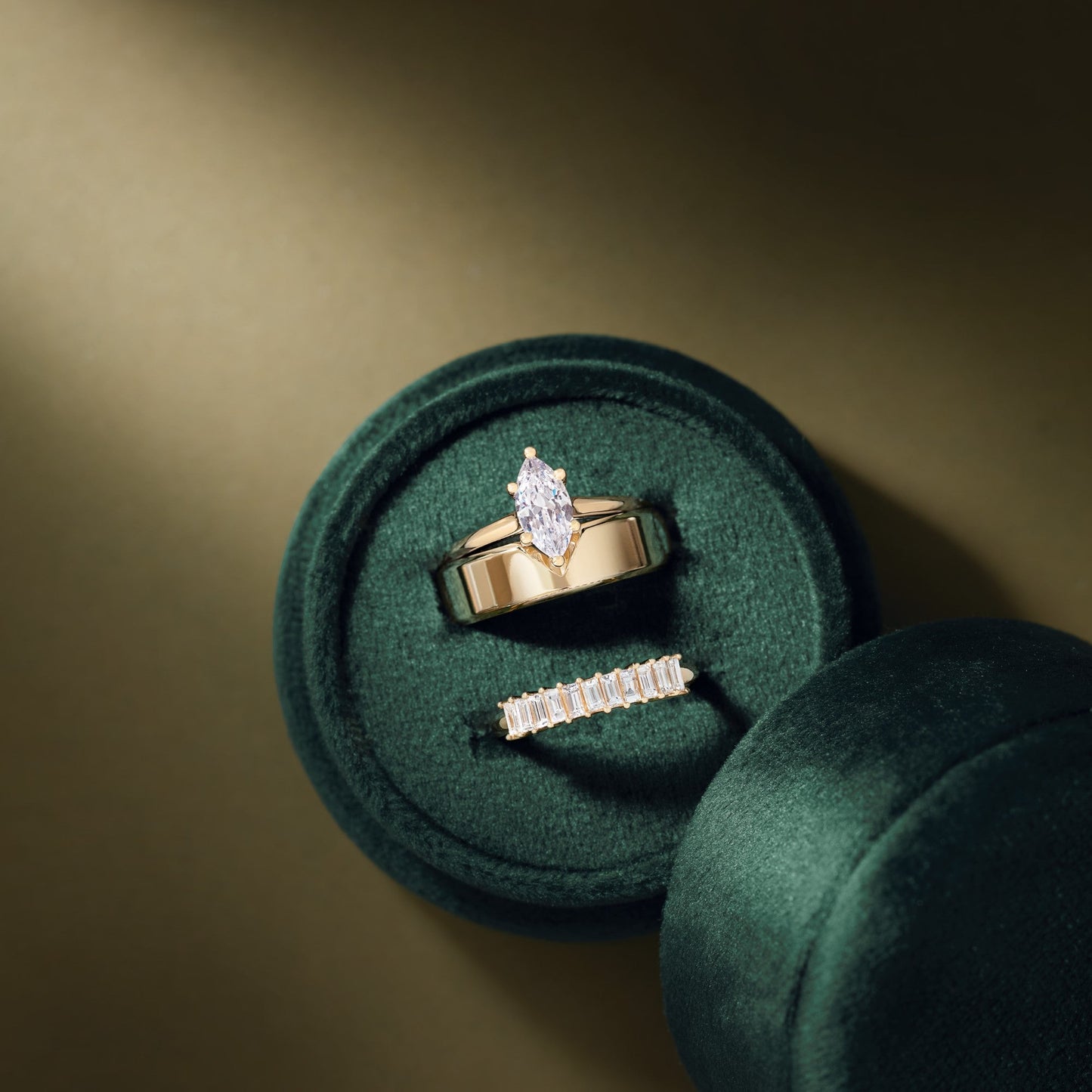 Marquise Solitaire Engagement Ring