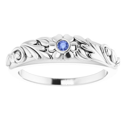 Accented Floral Ring