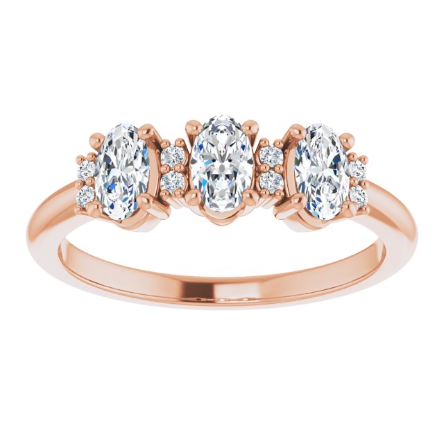 Oval Anniversary Ring
