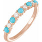 Gemstone Diamond Accented Ring