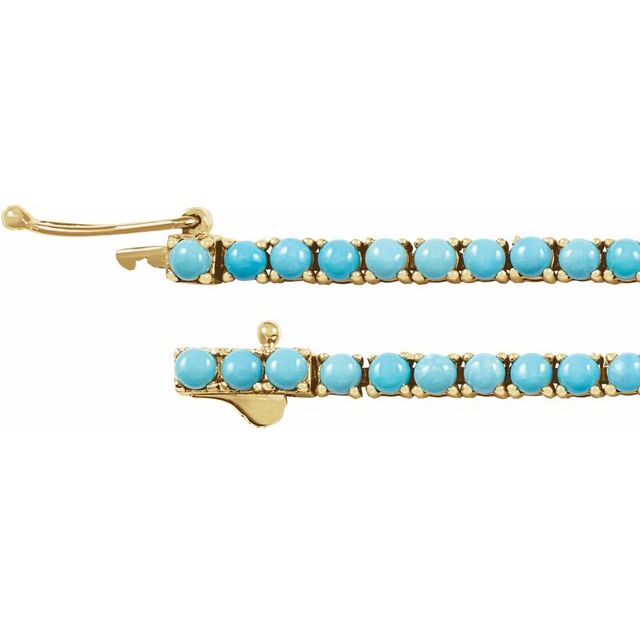 Turquoise Line Bracelet