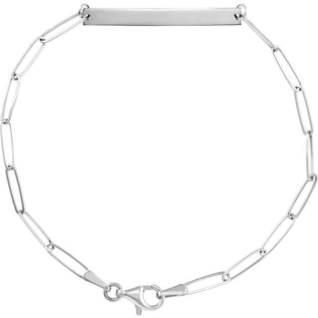 Engravable Skinny Bar Bracelet
