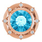 Vintage-Inspired Accented Pendant Star