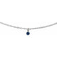 Bezel-Set Solitaire Necklace