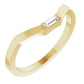 Natural Diamond Contour Band