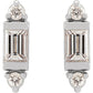 1/10 CTW Natural Diamond Stud Earrings